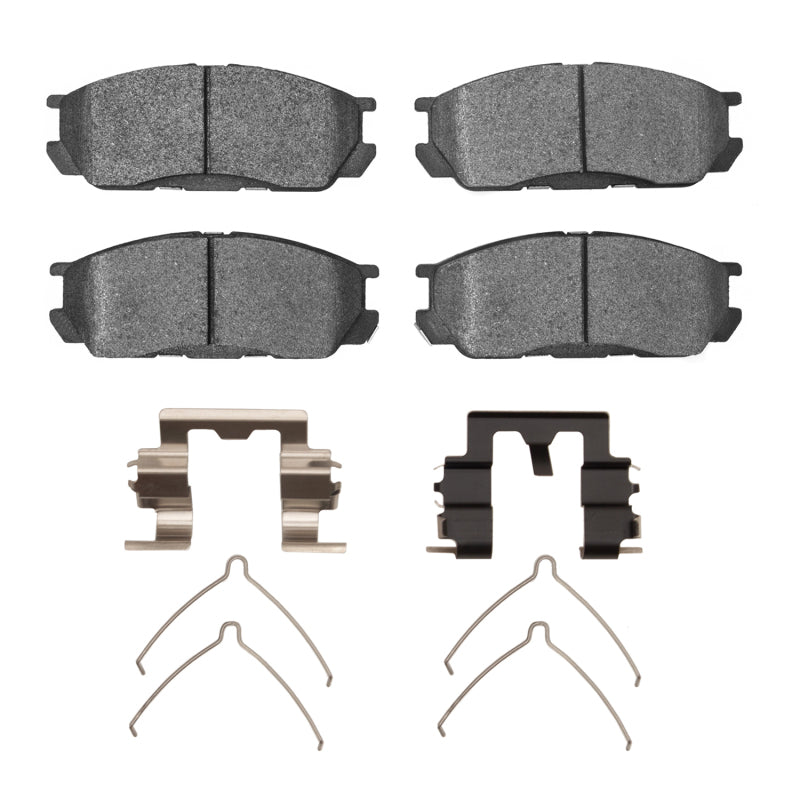 R1 92-95 Mazda 929 Front Ceramic Pads & Hardware Kit-Brake Pads - OE-Grocery Getter Performance