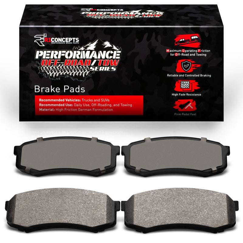 R1 93-24 Toyota Land Cruiser Rear Off-Road/Tow Brake Pads-Brake Pads - Performance-Grocery Getter Performance