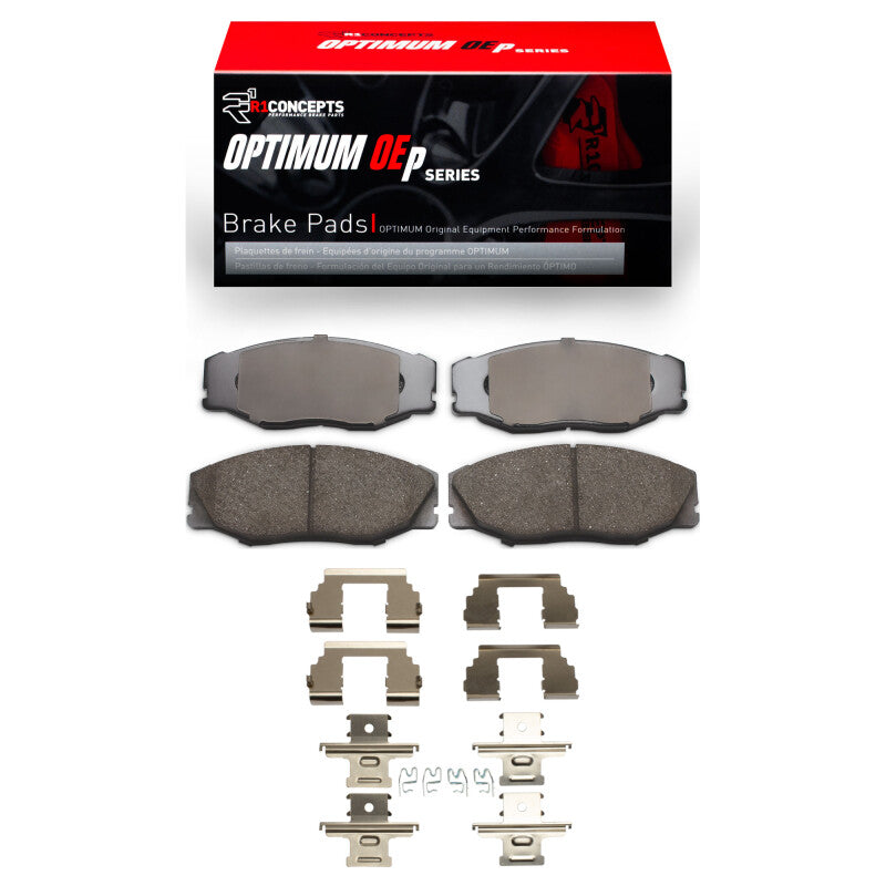 R1 93-98 Toyota T100 Front Optimum OE Brake Pads & Hardware Kit-Brake Pads - OE-Grocery Getter Performance