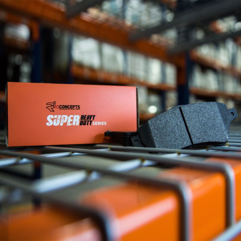 R1 95-02 Ford Explorer Front Super Duty Pads & Hardware Kit-Brake Pads - Performance-Grocery Getter Performance