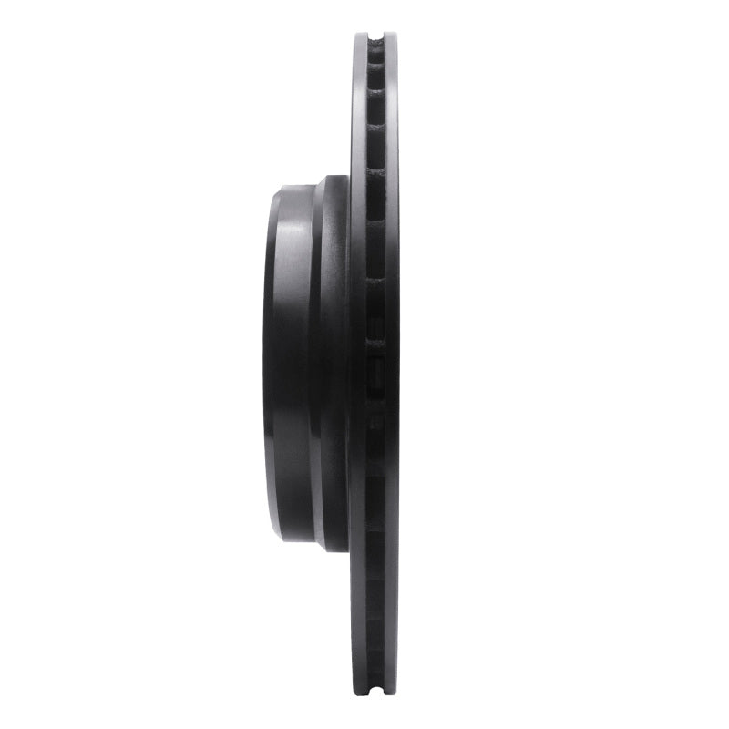 R1 95-03 BMW 750IL Rear Right Drilled & Slotted Black Brake Rotor-Brake Rotors - Slot & Drilled-Grocery Getter Performance