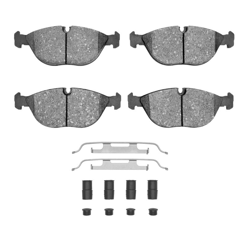R1 95-06 Audi TT Quattro Front Semi Met Pads & Hardware Kit-Brake Pads - OE-Grocery Getter Performance