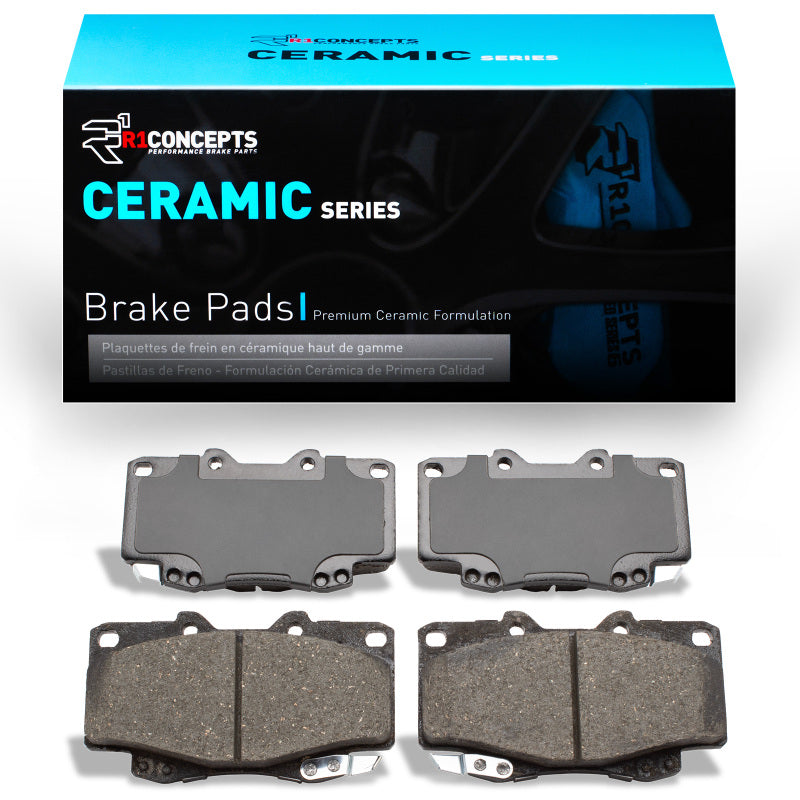 R1 95-08 Toyota 4Runner Front R1 Ceramic Brake Pads-Brake Pads - OE-Grocery Getter Performance
