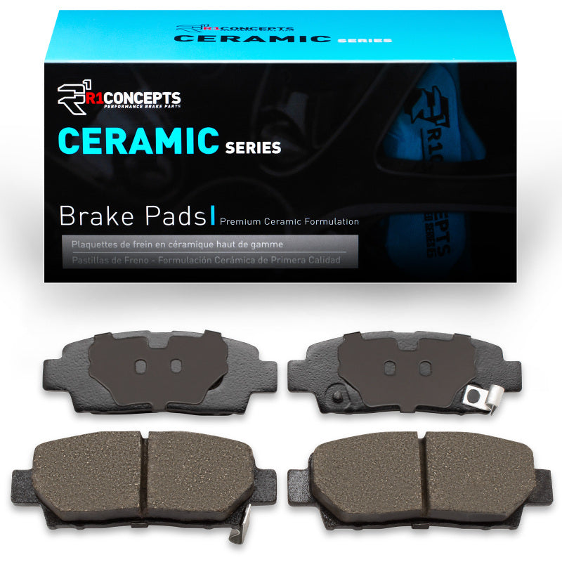 R1 95-99 Toyota Avalon Hybrid Rear Ceramic Brake Pads-Brake Pads - OE-Grocery Getter Performance