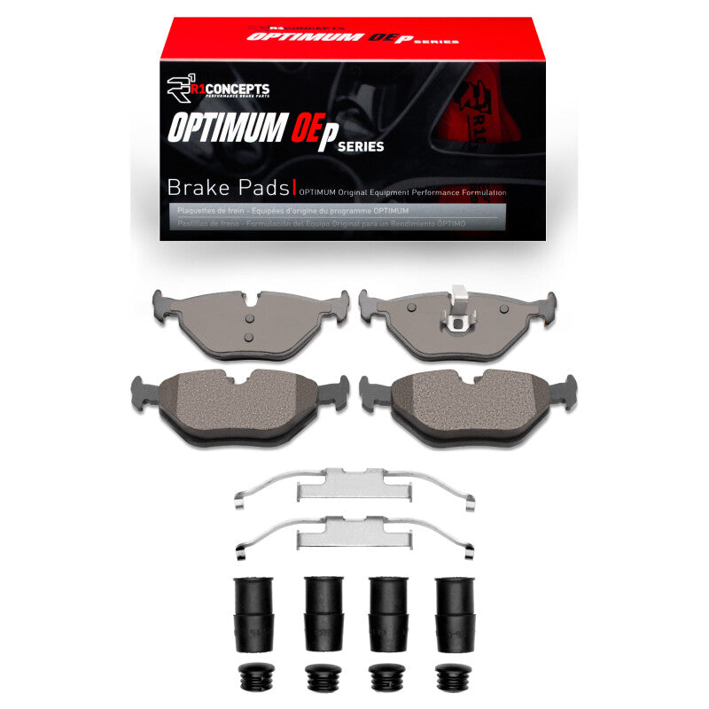 R1 96-00 BMW Z3 Rear Optimum OE Pads & Hardware Kit-Brake Pads - OE-Grocery Getter Performance