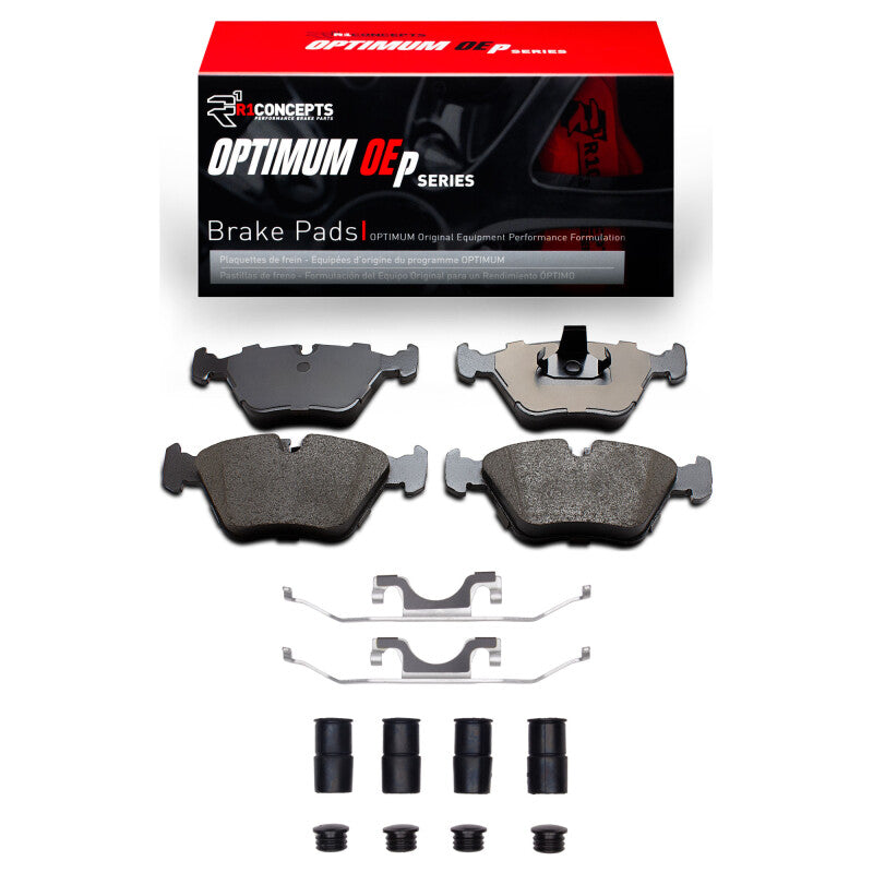 R1 96-03 BMW 525I (USA/Canada) Front Optimum OE Pads & Hardware Kit-Brake Pads - OE-Grocery Getter Performance