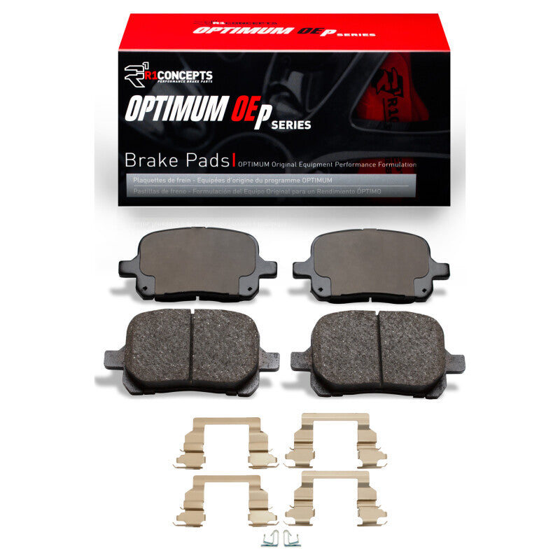 R1 97-04 Lexus ES300 Front Optimum OE Pads & Hardware Kit-Brake Pads - OE-Grocery Getter Performance