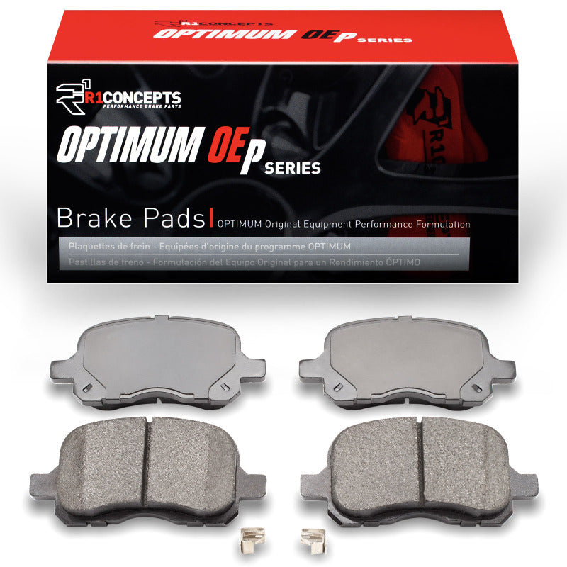 R1 98-02 Toyota Corolla Front Optimum OE Brake Pads-Brake Pads - OE-Grocery Getter Performance
