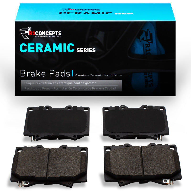 R1 98-07 Toyota Land Cruiser Front Ceramic Brake Pads-Brake Pads - OE-Grocery Getter Performance