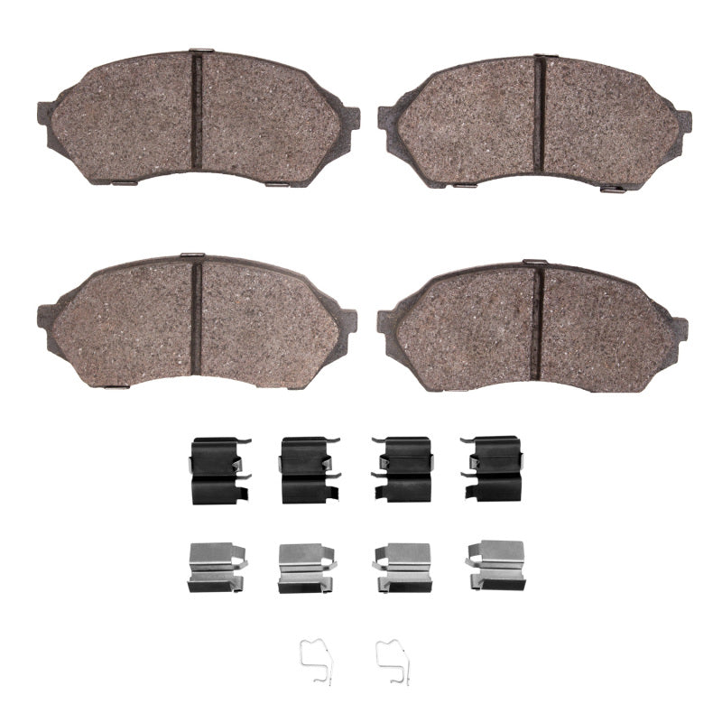 R1 99-01 Mazda Protege Front Optimum OE Pads & Hardware Kit-Brake Pads - OE-Grocery Getter Performance