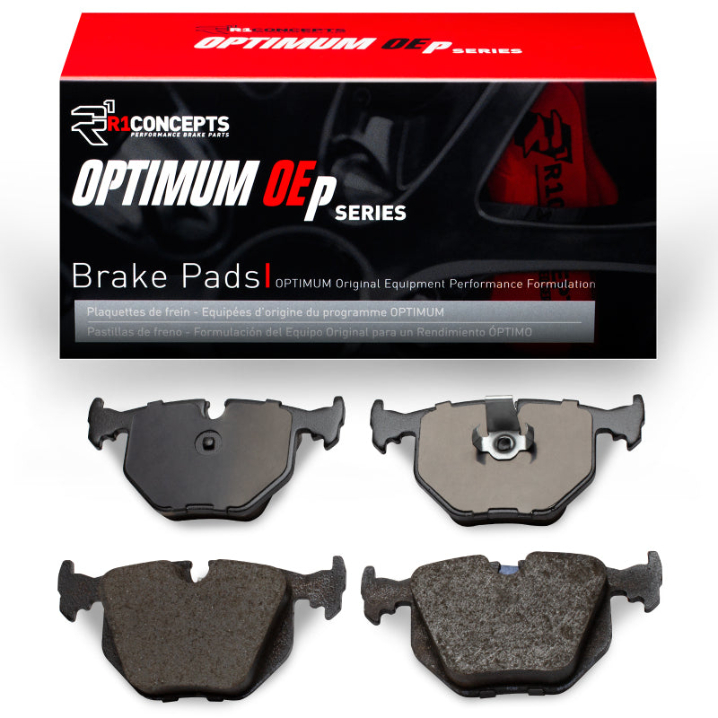 R1 99-10 BMW 330Ci Rear Optimum OE Brake Pads-Brake Pads - OE-Grocery Getter Performance