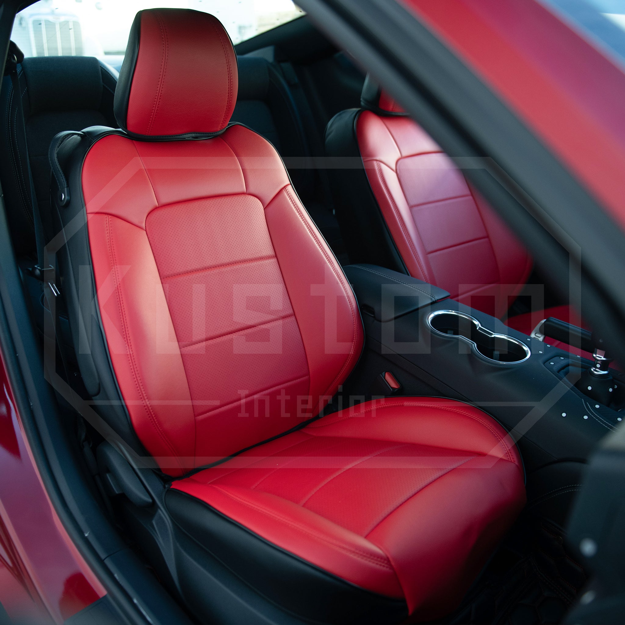 2015+ Ford Mustang Custom Leather Seat Covers