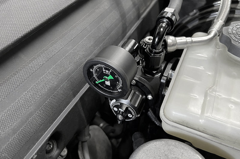 Radium 14-19 Chevrolet Corvette (M/T & A/T Transmissions) Fuel Pressure Regulator Mount-Fuel Pressure Regulators-Grocery Getter Performance