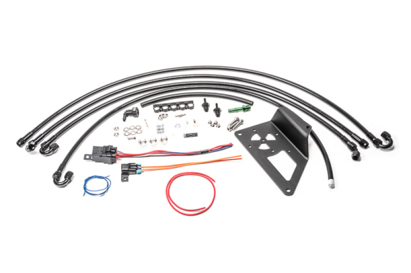 Radium Engineering 08+ Mitsubishi Evo X Fuel Surge Tank Kit (FST Not Incl)-Surge Tanks-Grocery Getter Performance