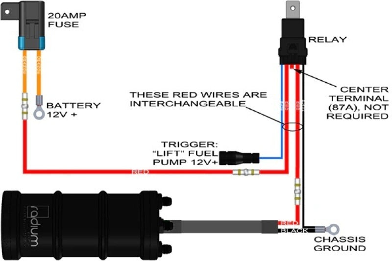 Radium Engineering 08+ Mitsubishi Evo X Fuel Surge Tank Kit (FST Not Incl)-Surge Tanks-Grocery Getter Performance