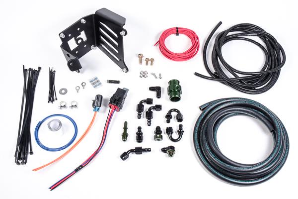 Radium Engineering 13+ Ford Focus ST/ 15+ Ford Focus RS Fuel Surge Tank Install Kit-Fuel Pump Hangers-Grocery Getter Performance