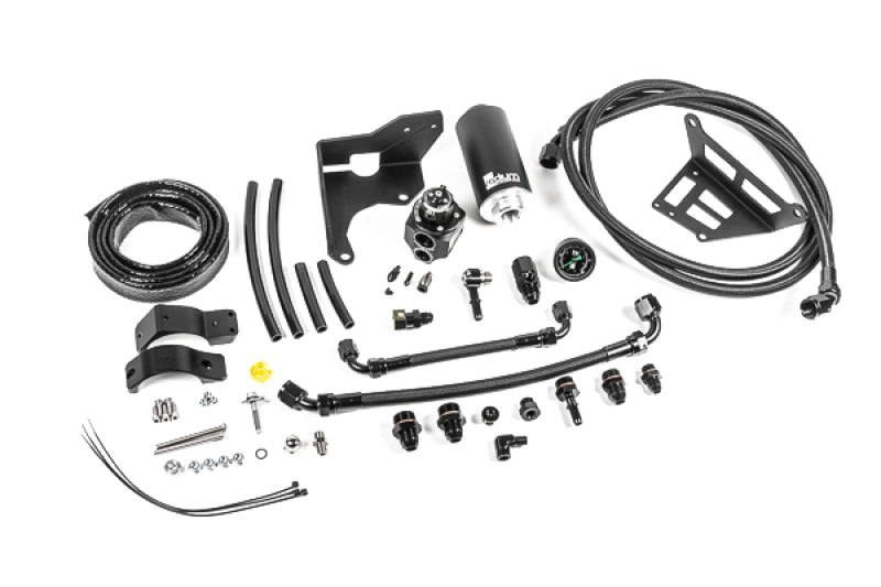 Radium Engineering 14-19 Chevrolet Corvette Fuel Hanger Plumbing Kit w/ MicroglassFilter-Fuel Pump Hangers-Grocery Getter Performance