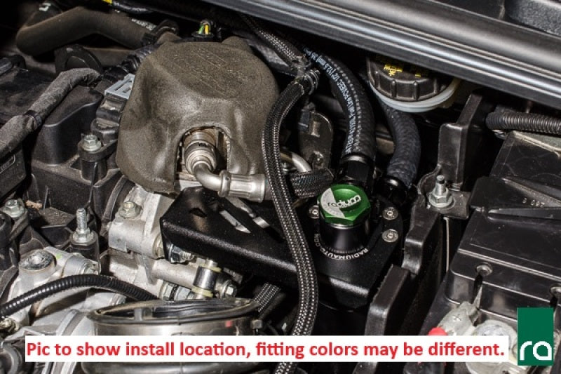 Radium Engineering 15-18 Ford Focus ST Catch Can Kit CCV Fluid Lock-Oil Catch Cans-Grocery Getter Performance