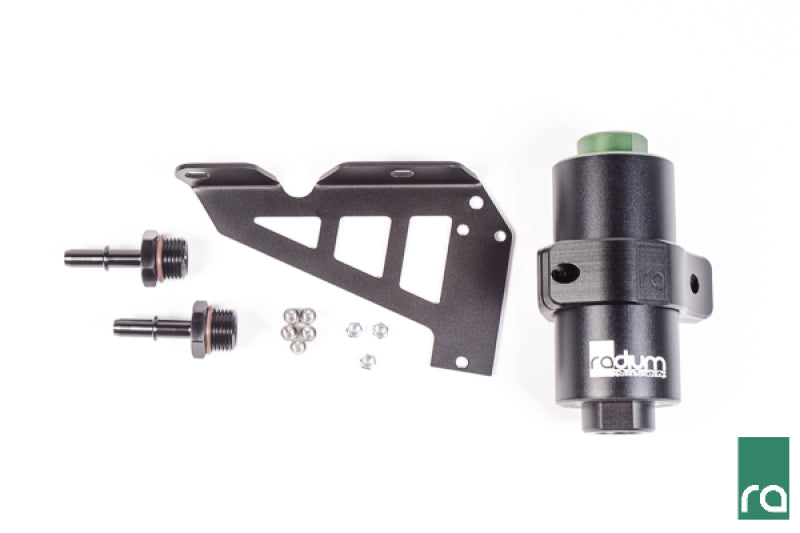 Radium Engineering 16+ Ford Focus RS Fuel Filter Kit w/ 10 Micron Stainless Filter-Fuel Filters-Grocery Getter Performance