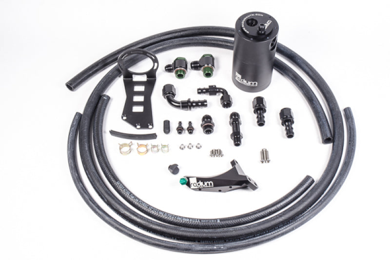 Radium Engineering 2015+ Subaru WRX Air Oil Separator Kit (INCLUDES 20-0255)-Oil Separators-Grocery Getter Performance