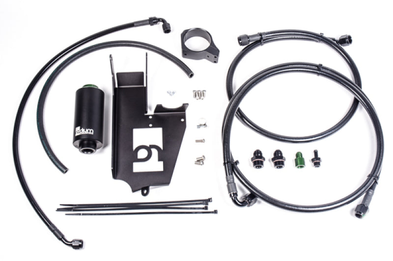 Radium Engineering Fuel Hanger Plumbing Kit EVO 7/8/9 Microglass Filter-Fuel Pump Hangers-Grocery Getter Performance