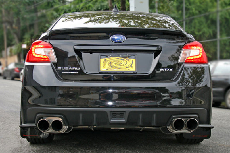 Rally Armor 15-21 Subaru WRX/STI Black Mud Flap Blue Altered Font Logo-Mud Flaps-Grocery Getter Performance