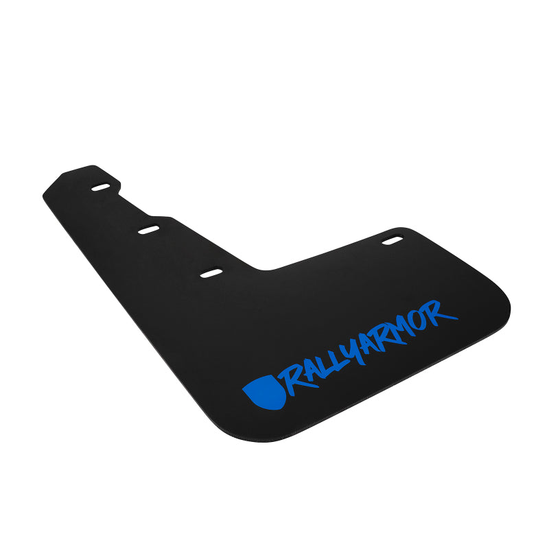 Rally Armor 15-21 Subaru WRX/STI Black Mud Flap Blue Altered Font Logo-Mud Flaps-Grocery Getter Performance