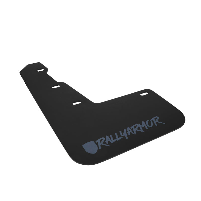 Rally Armor 15-21 Subaru WRX/STI Black Mud Flap Grey Altered Font Logo-Mud Flaps-Grocery Getter Performance