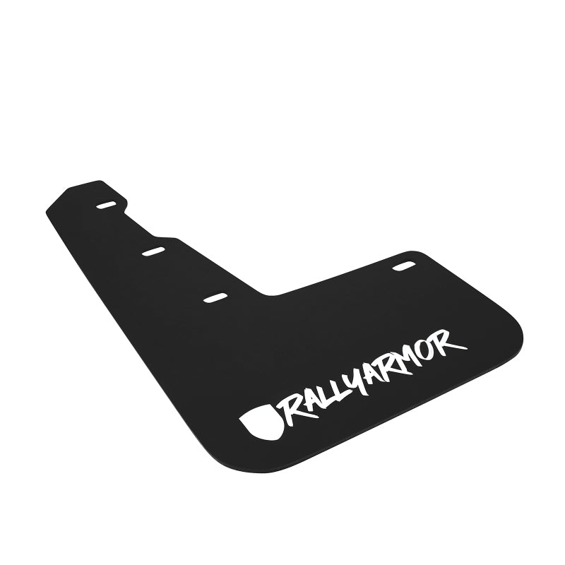 Rally Armor 15-21 Subaru WRX/STI Black Mud Flap White Altered Font Logo-Mud Flaps-Grocery Getter Performance