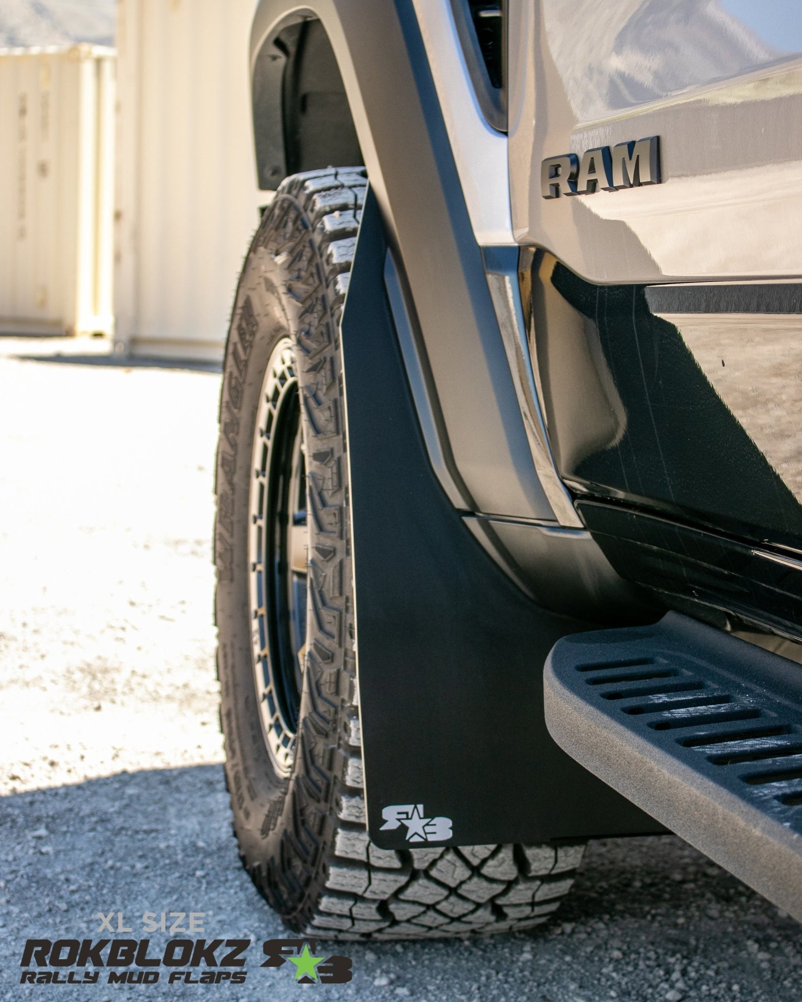 Ram 1500 TRX 2021-2024 / RHO 2025+ Mud Flaps