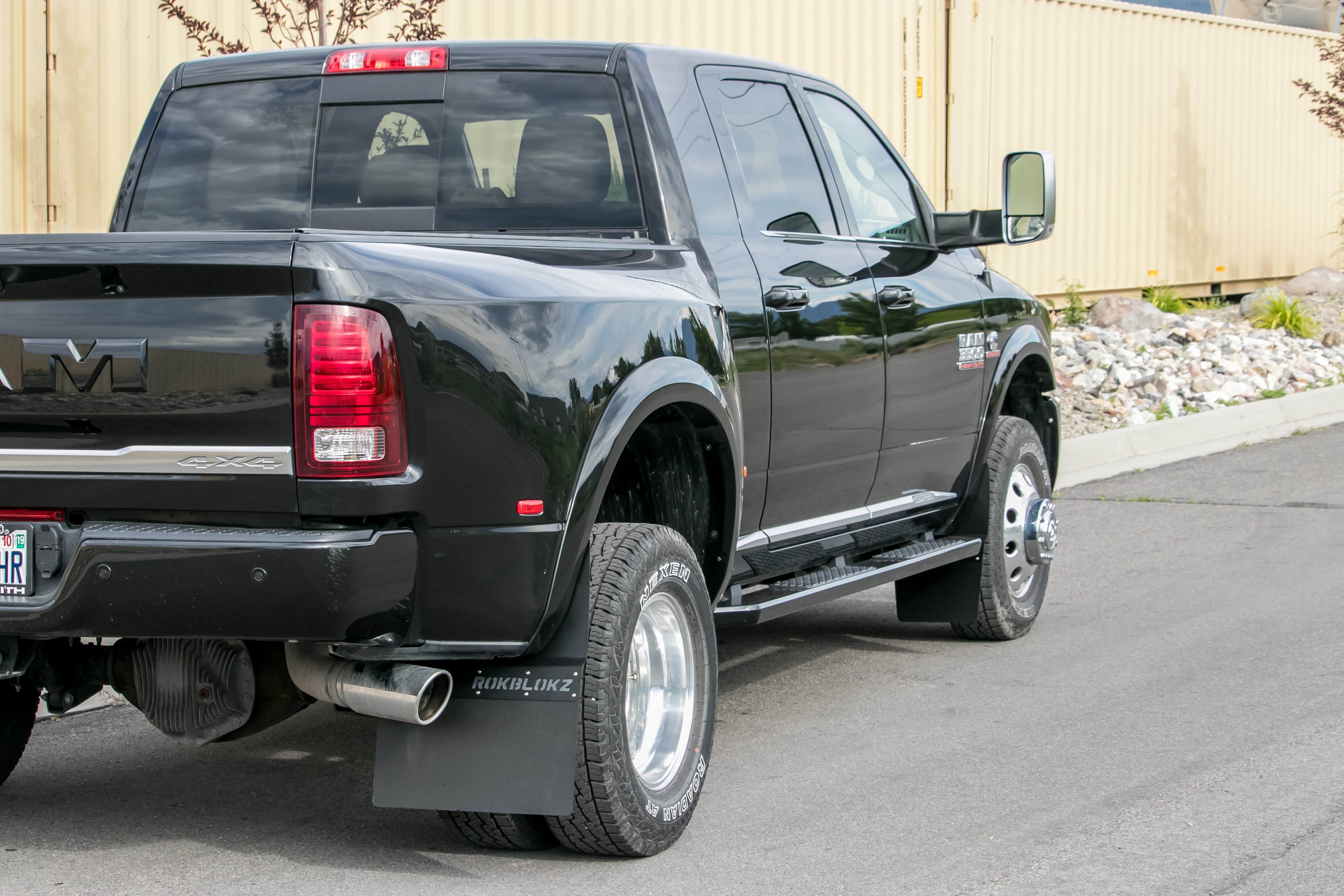 RAM 3500 Heavy Duty DRW (Dually) Step Back '10-'18 Mud Flaps