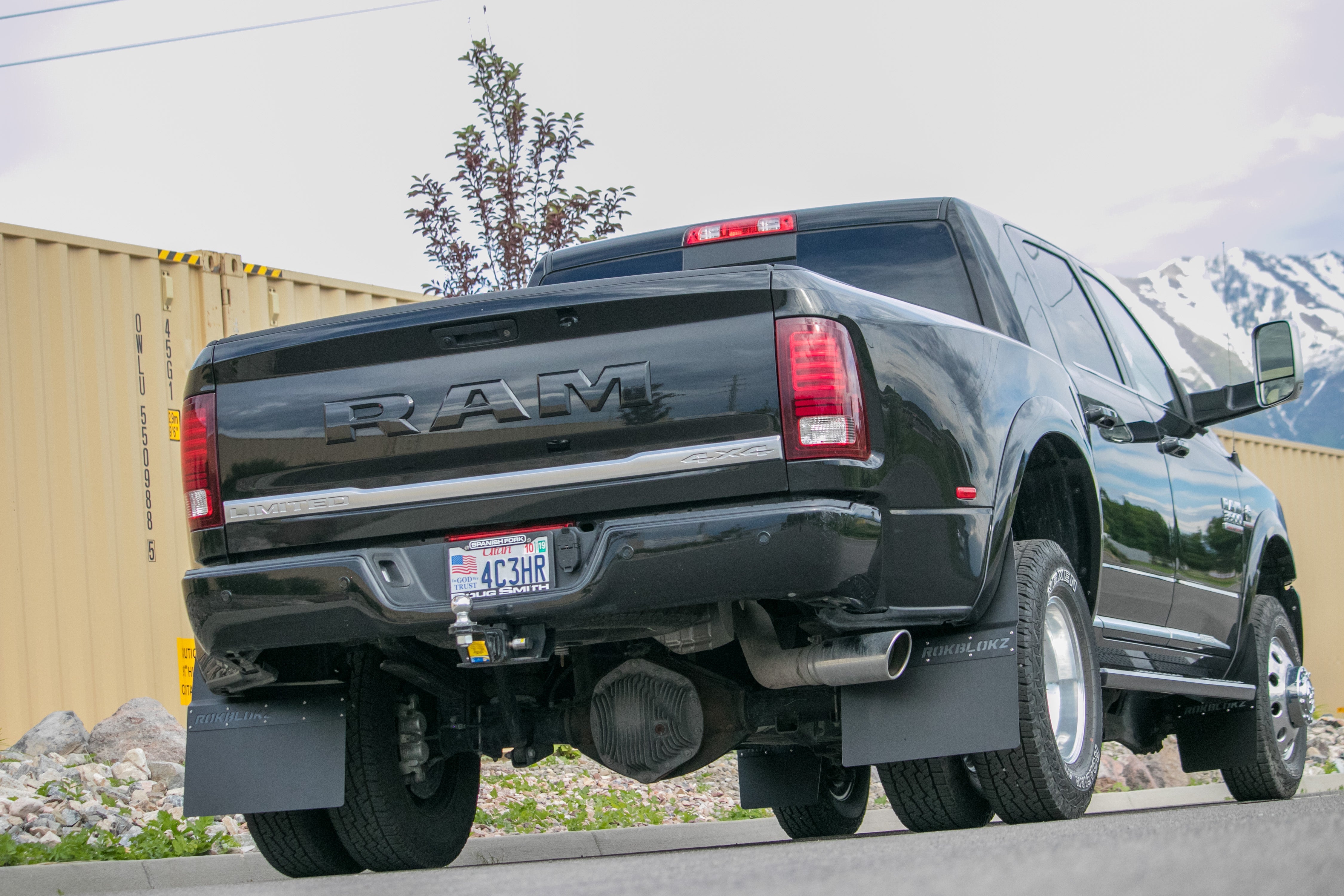 RAM 3500 Heavy Duty DRW (Dually) Step Back '10-'18 Mud Flaps