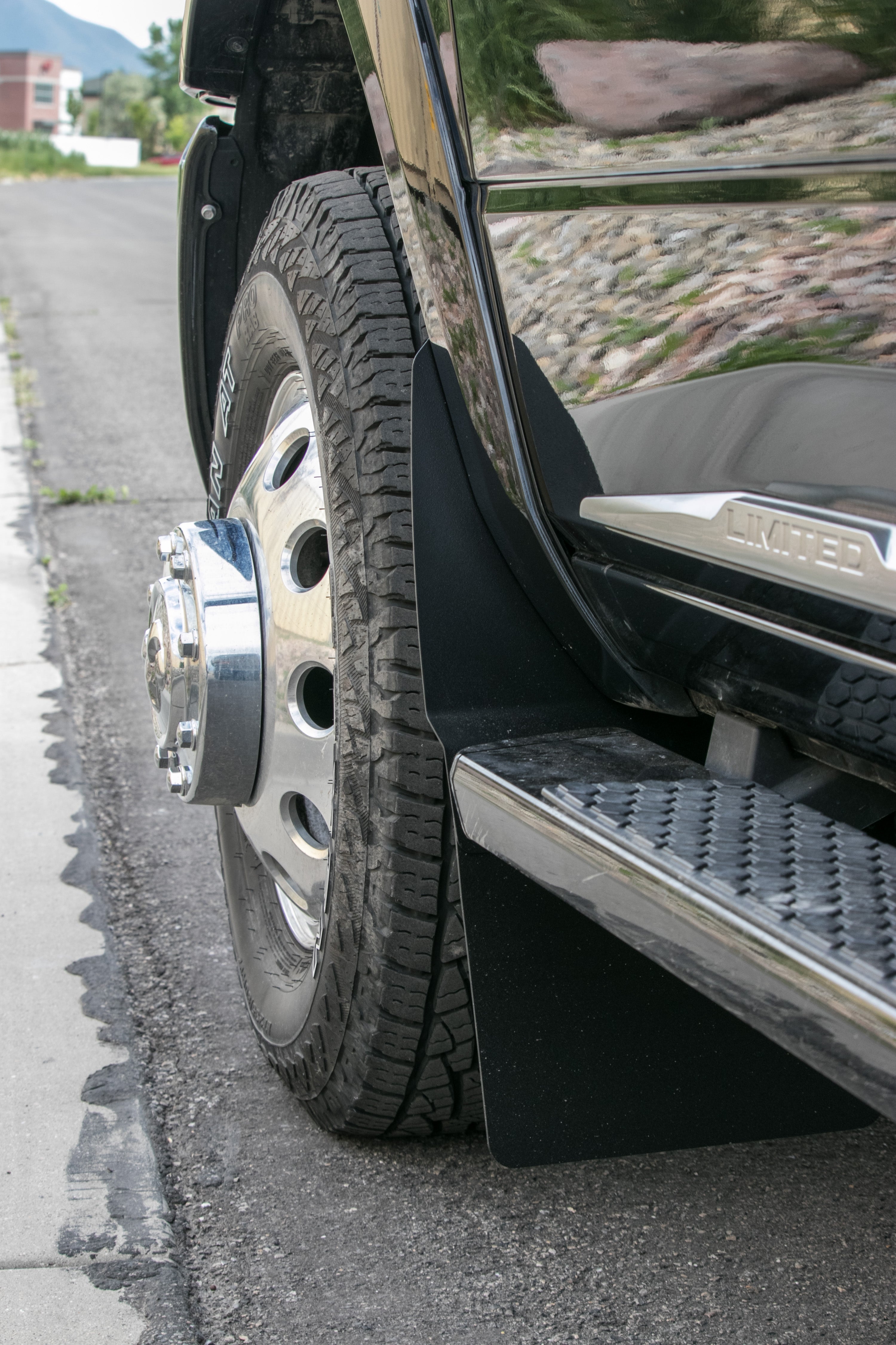 RAM 3500 Heavy Duty DRW (Dually) Step Back '10-'18 Mud Flaps