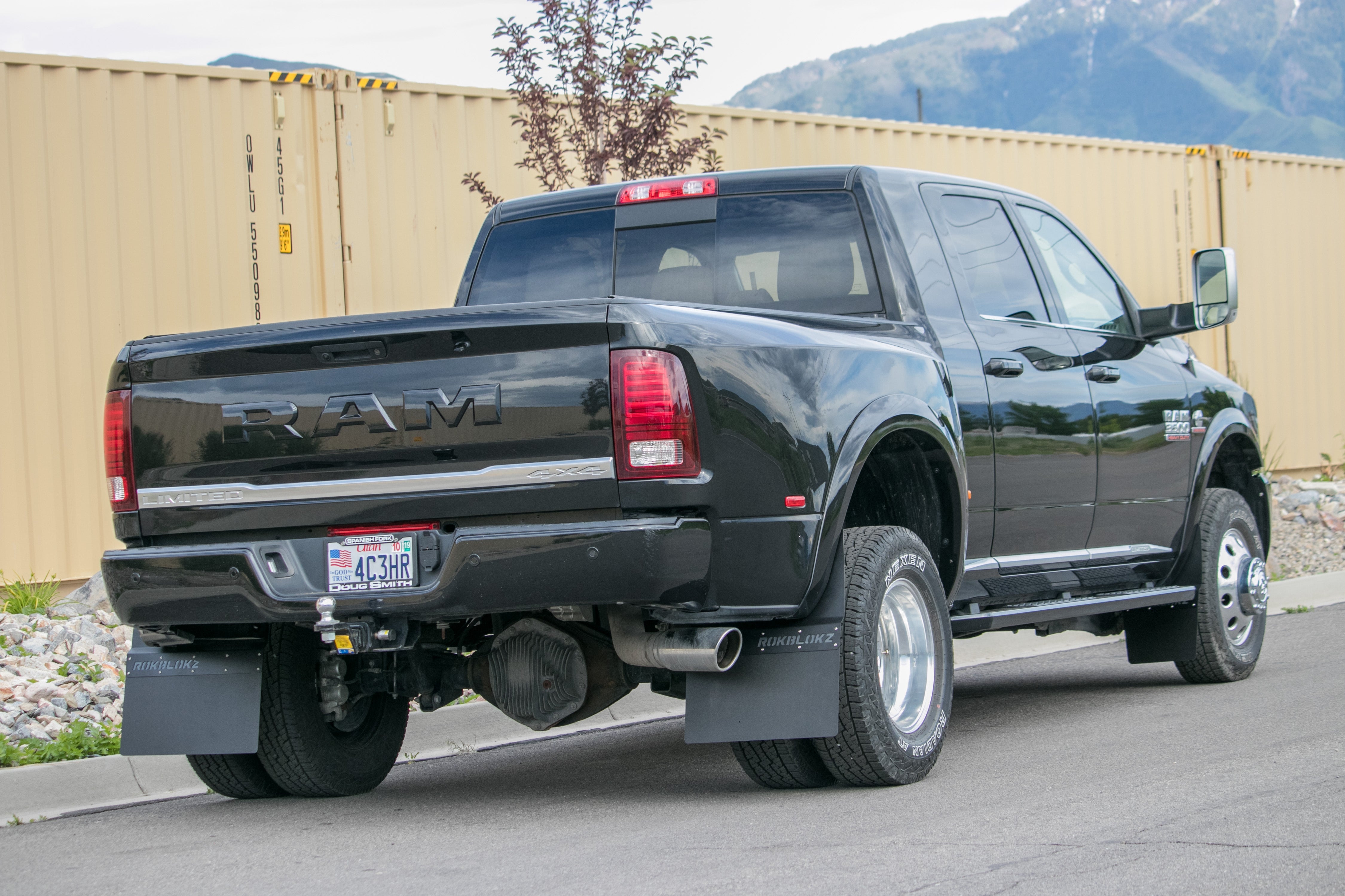 RAM 3500 Heavy Duty DRW (Dually) Step Back '10-'18 Mud Flaps