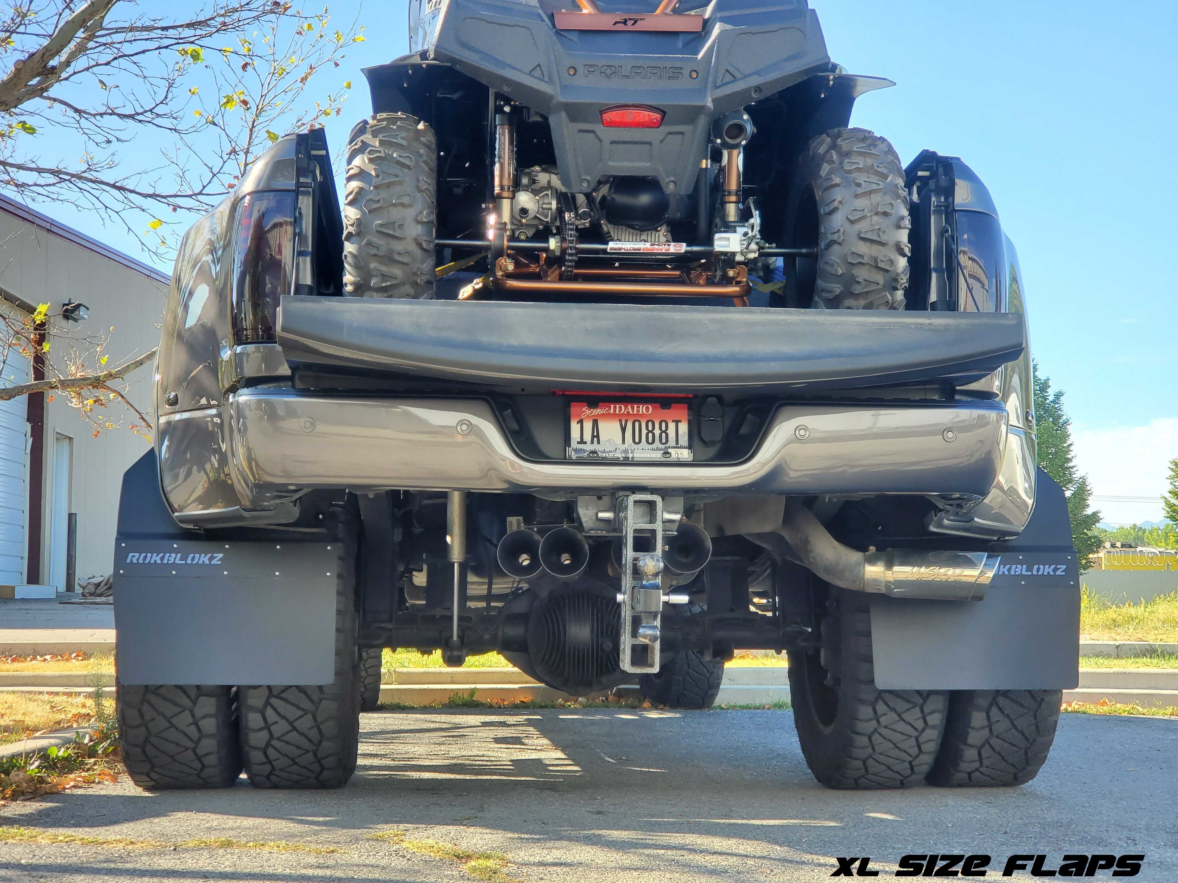 RAM 3500 Heavy Duty DRW (Dually) Step Back '10-'18 Mud Flaps