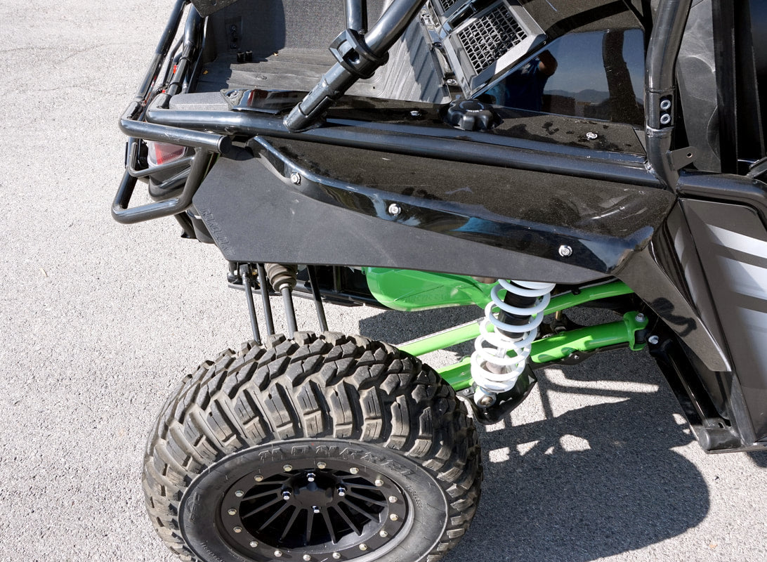 Arctic Cat WILDCAT X 1000 Fender Flare Extensions/Mud Flaps F&R