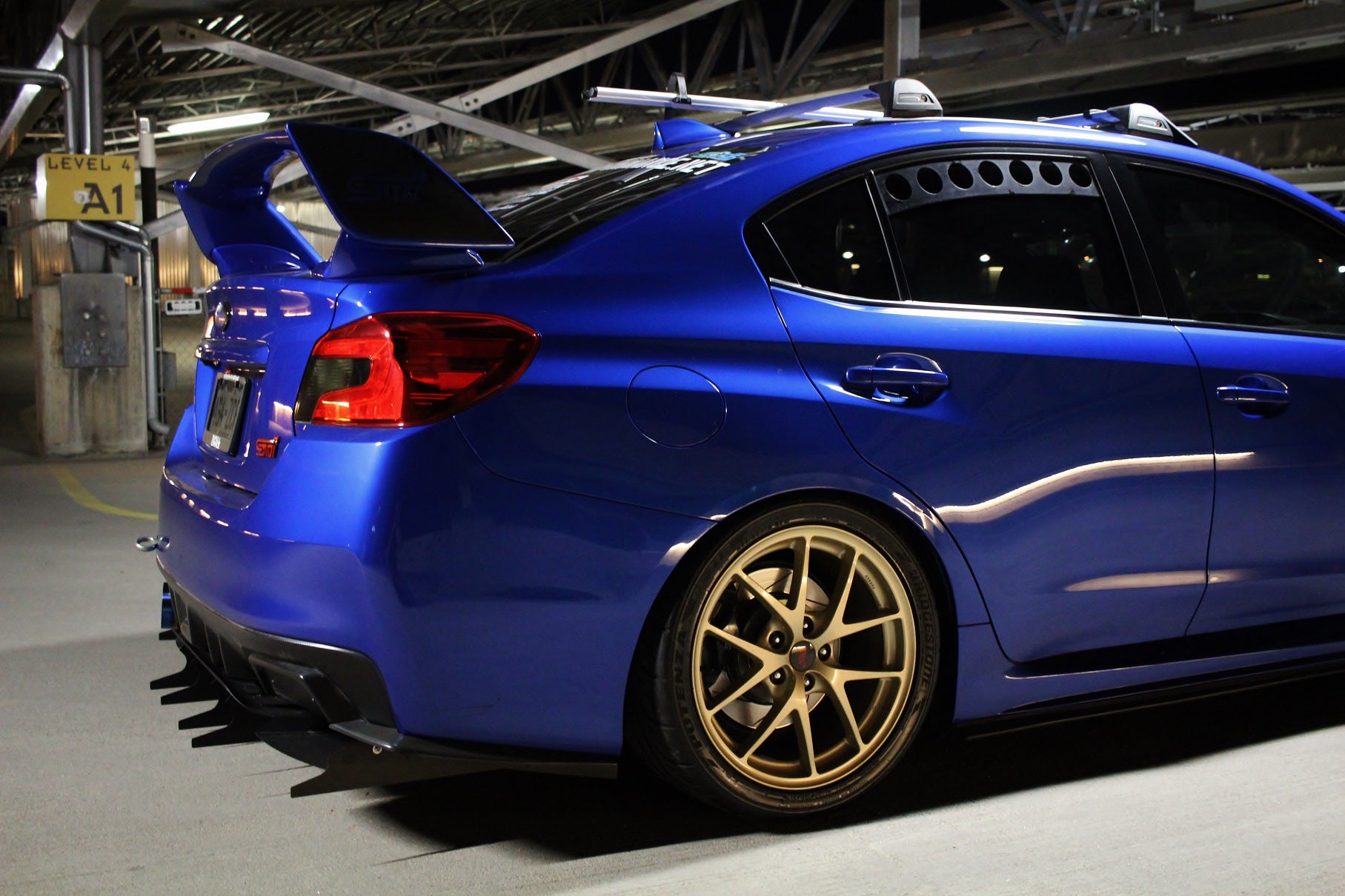 Rear Diffuser, Aggressive Variant - WRX/STI (VA)