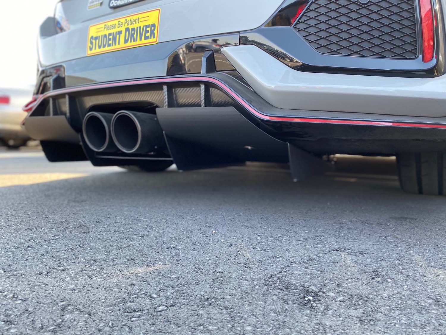 Rear Diffuser - Fk8 Honda Civic Type R 10th Gen
