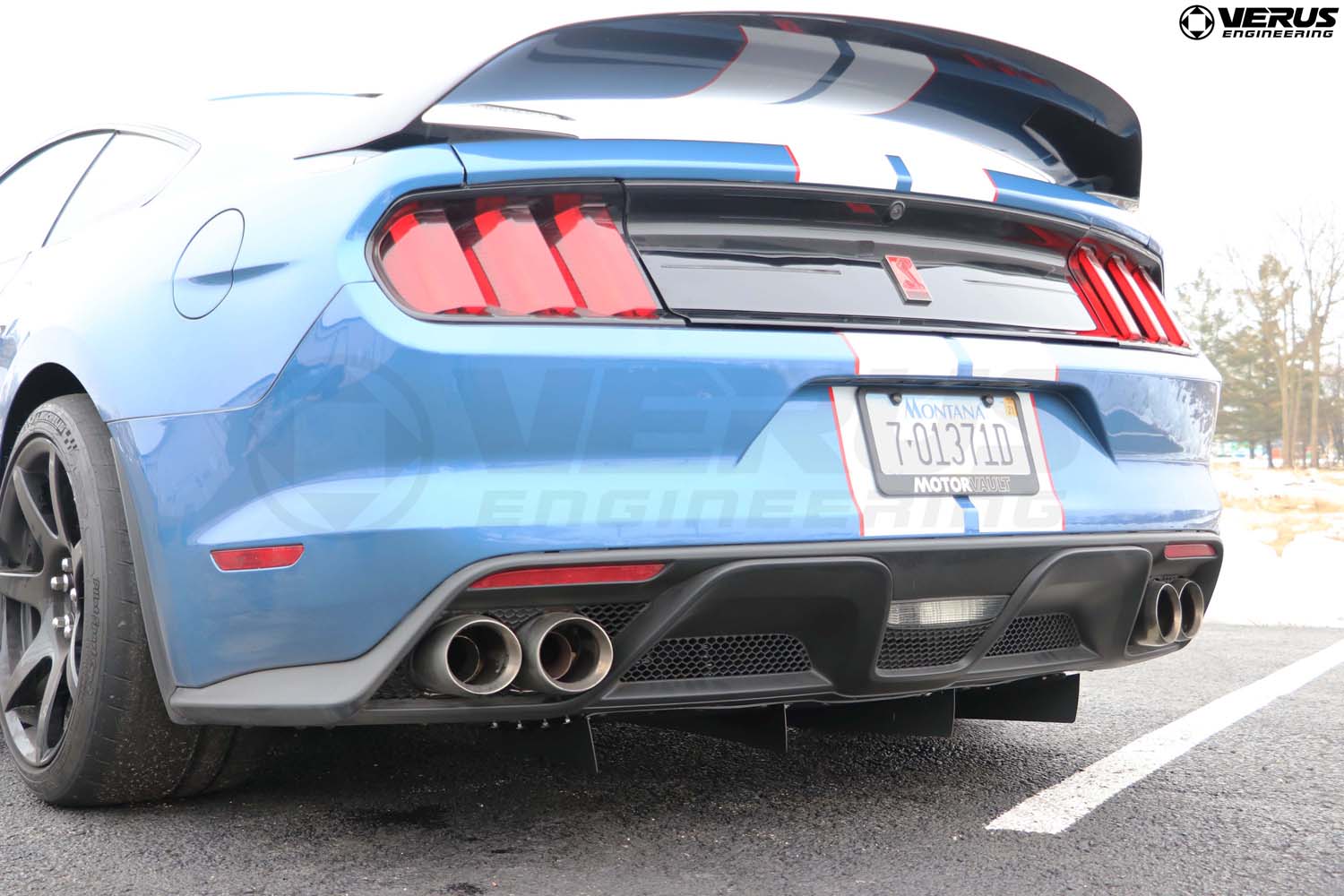 Rear Diffuser Strake Kit - S550 Ford Mustang Shelby GT350-Grocery Getter Performance