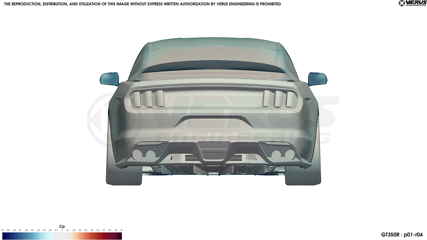 Rear Diffuser Strake Kit - S550 Ford Mustang Shelby GT350-Grocery Getter Performance