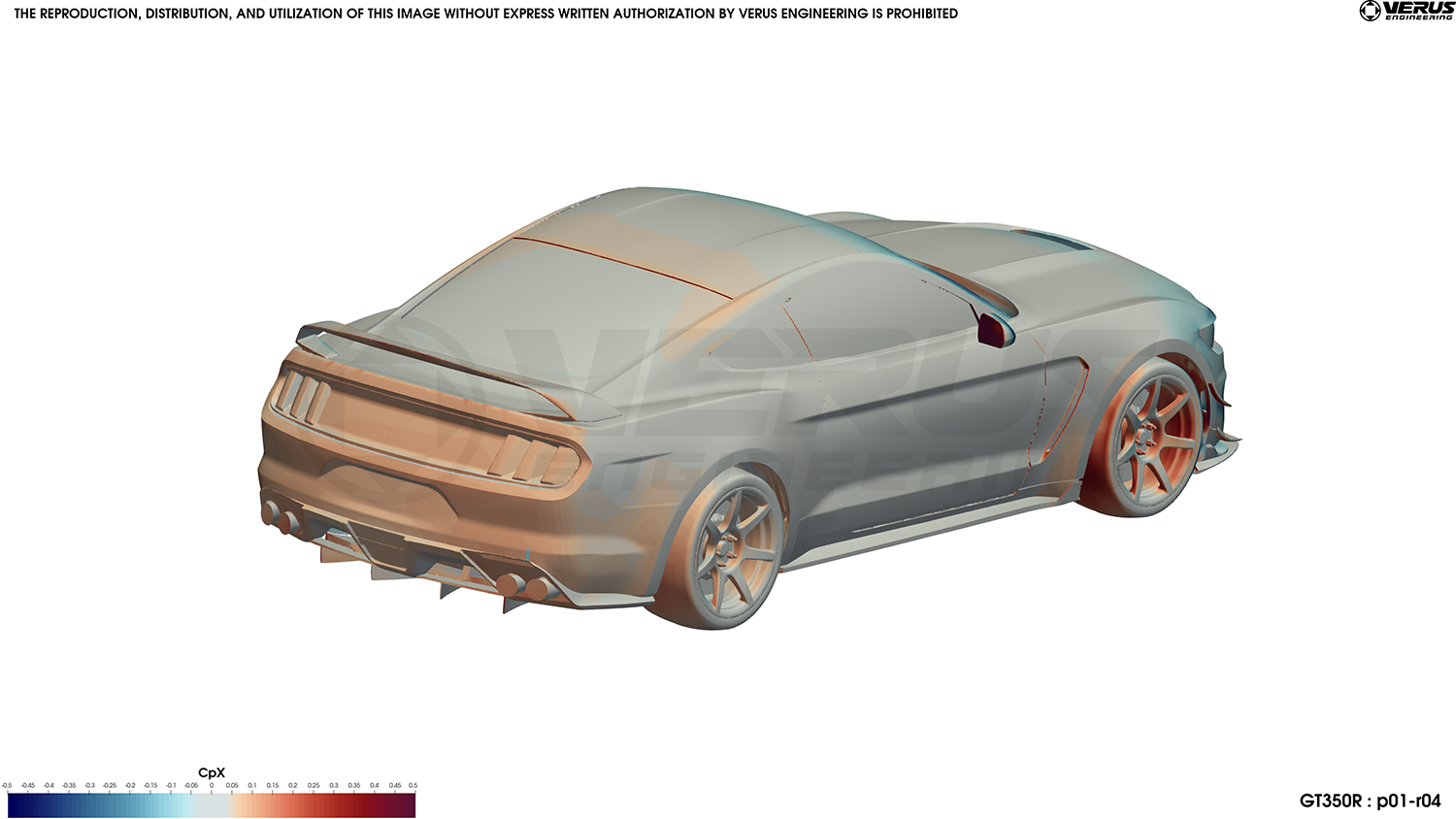 Rear Diffuser Strake Kit - S550 Ford Mustang Shelby GT350-Grocery Getter Performance