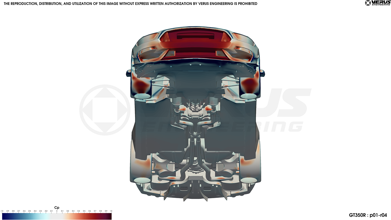 Rear Diffuser Strake Kit - S550 Ford Mustang Shelby GT350-Grocery Getter Performance