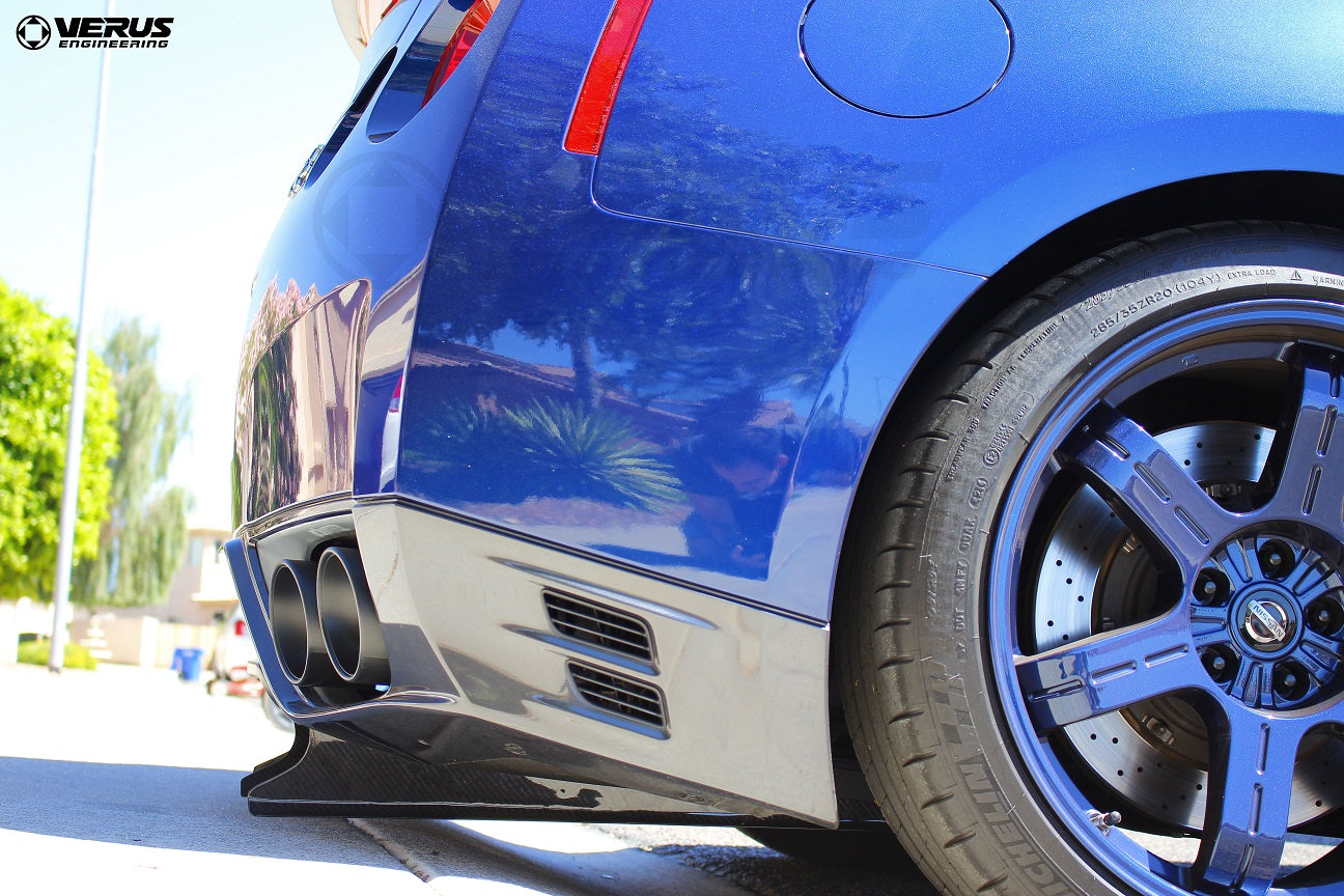 Rear Diffuser Strakes - R35 Nissan GT-R-Grocery Getter Performance