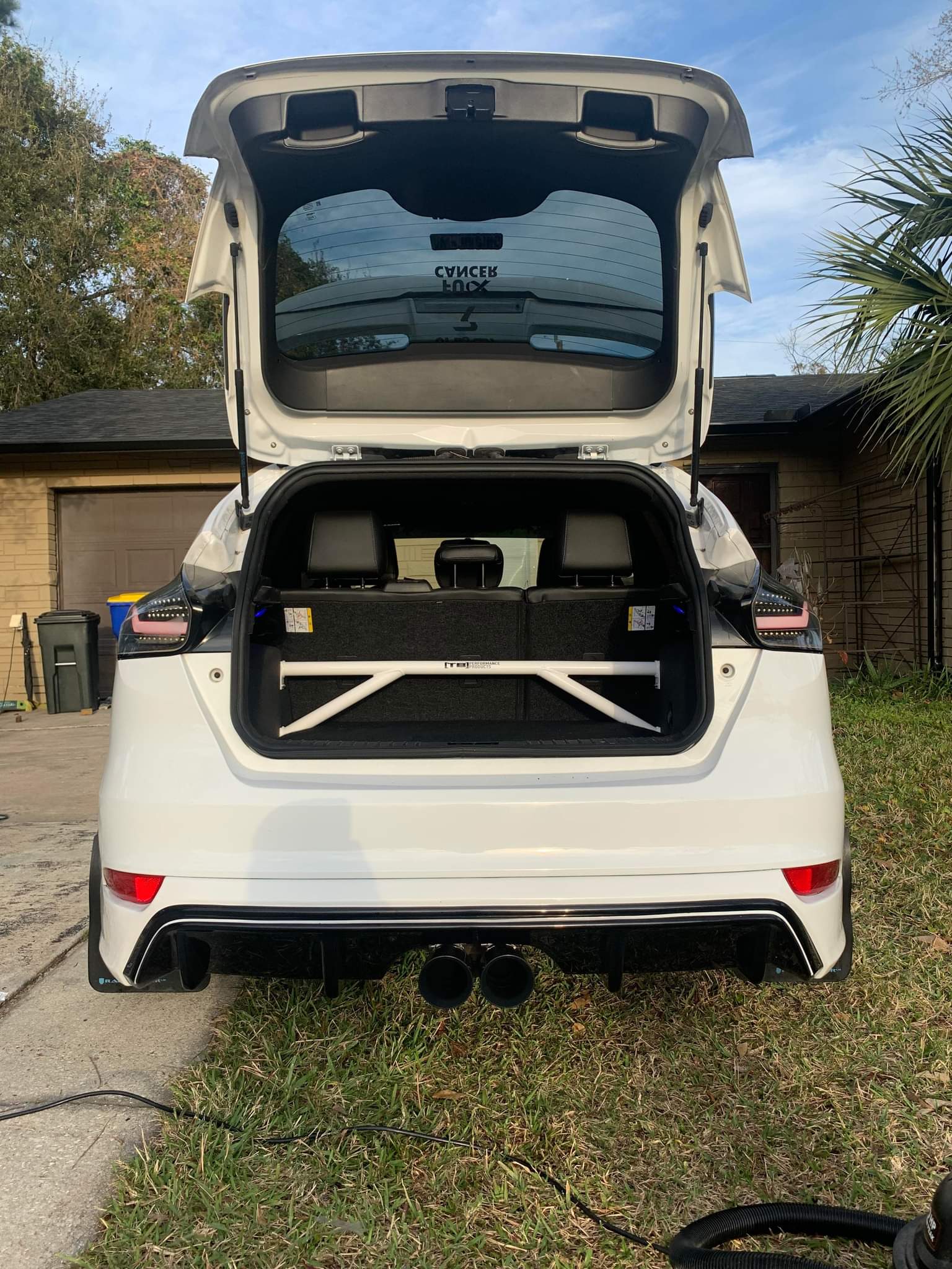 Ford Focus ST (2013-2018) Rear Strut Bar (Booty Boot Camp)