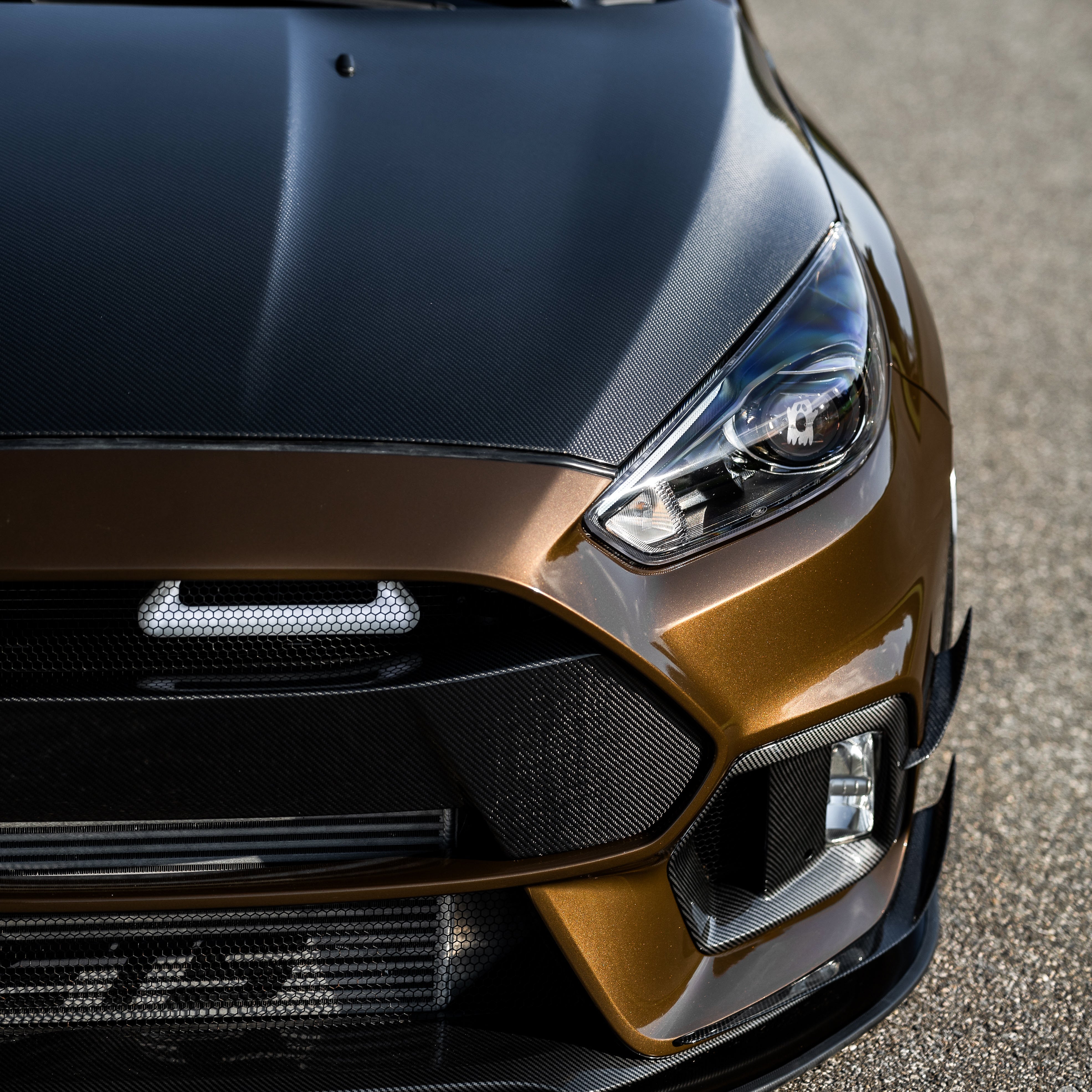 2016-2018 Ford Focus RS BIG MOUTH LIT KIT Ram Air Intake Snorkel-Ram Air Intake-Grocery Getter Performance
