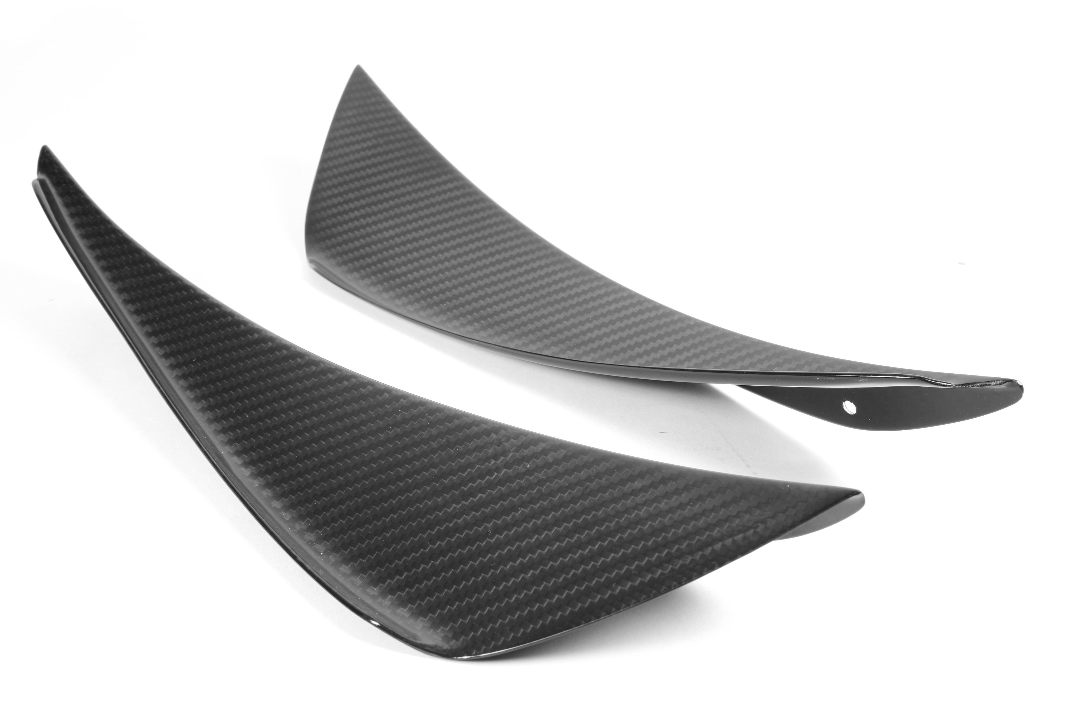 S2000 AP2 Carbon Fiber Front Bumper Canard 2004-2009-Front Bumper Canards-Grocery Getter Performance