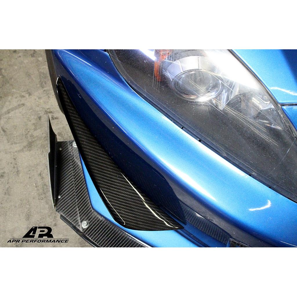 S2000 AP2 Carbon Fiber Front Bumper Canard 2004-2009-Front Bumper Canards-Grocery Getter Performance
