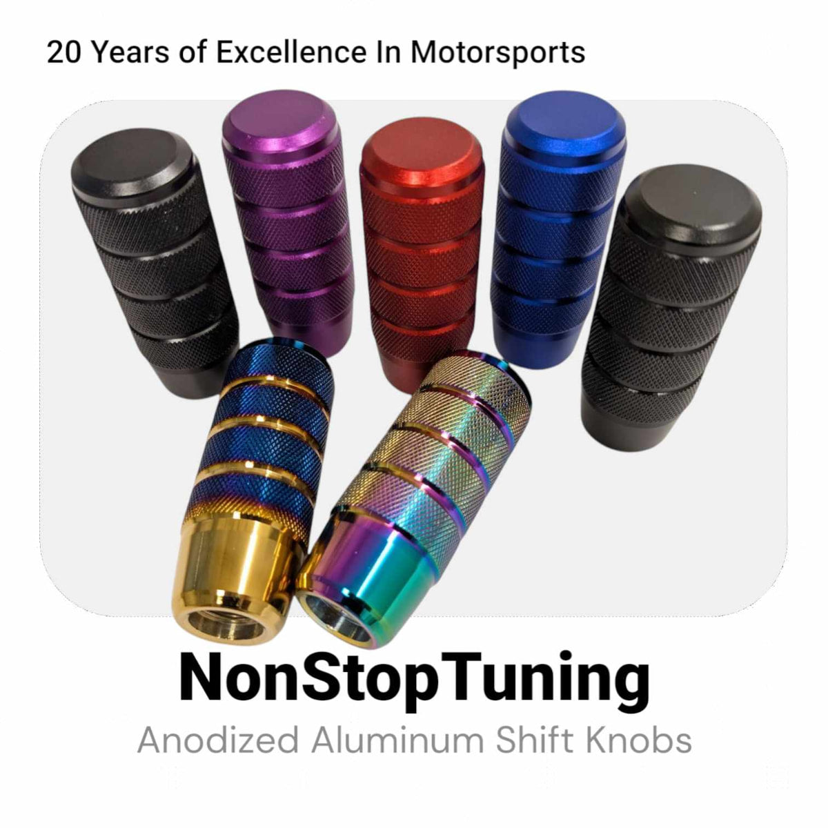 NST Anodized Shift Knobs - NSTSKB1