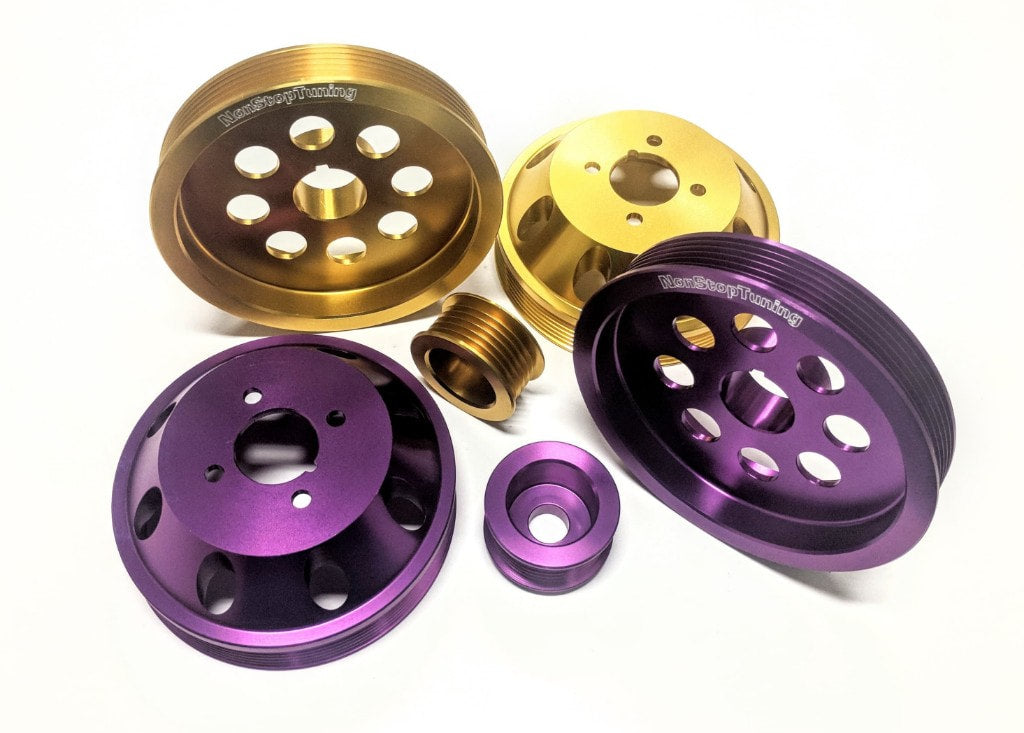 2009 - 2011 Hyundai Genesis Coupe 2.0T Pulley Kit NST32000K