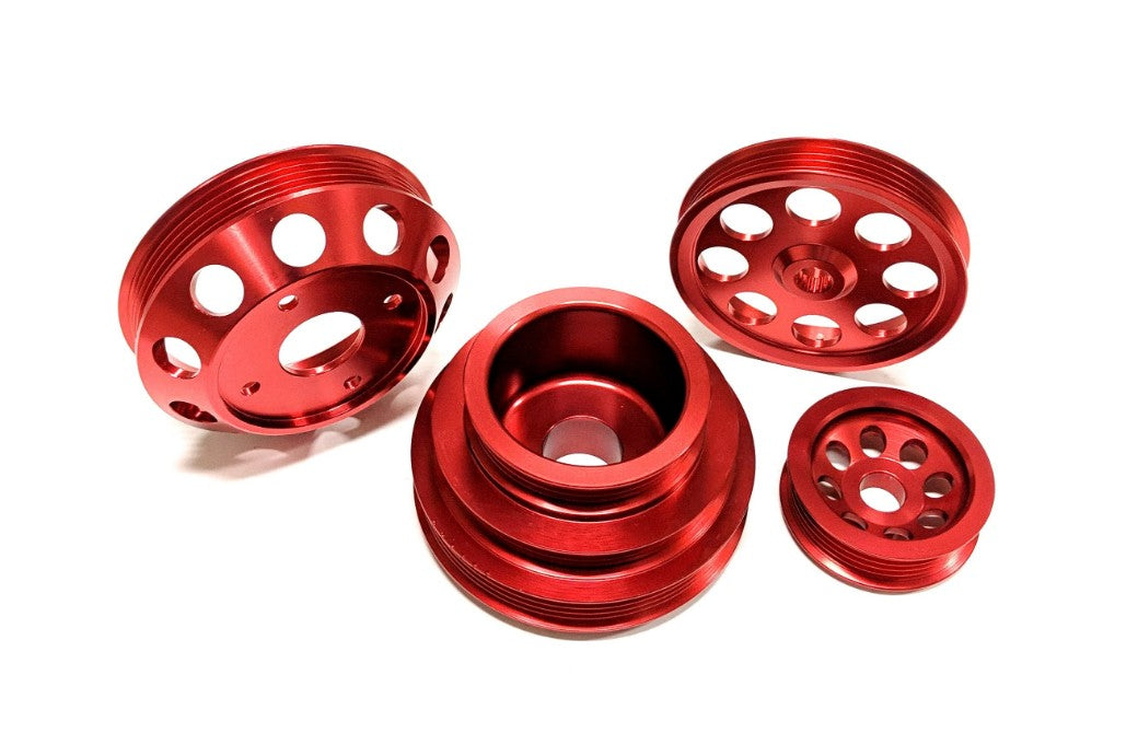1989 - 1999 Nissan 180SX 240SX Silvia SR20DET Pulley Kit NST12002K